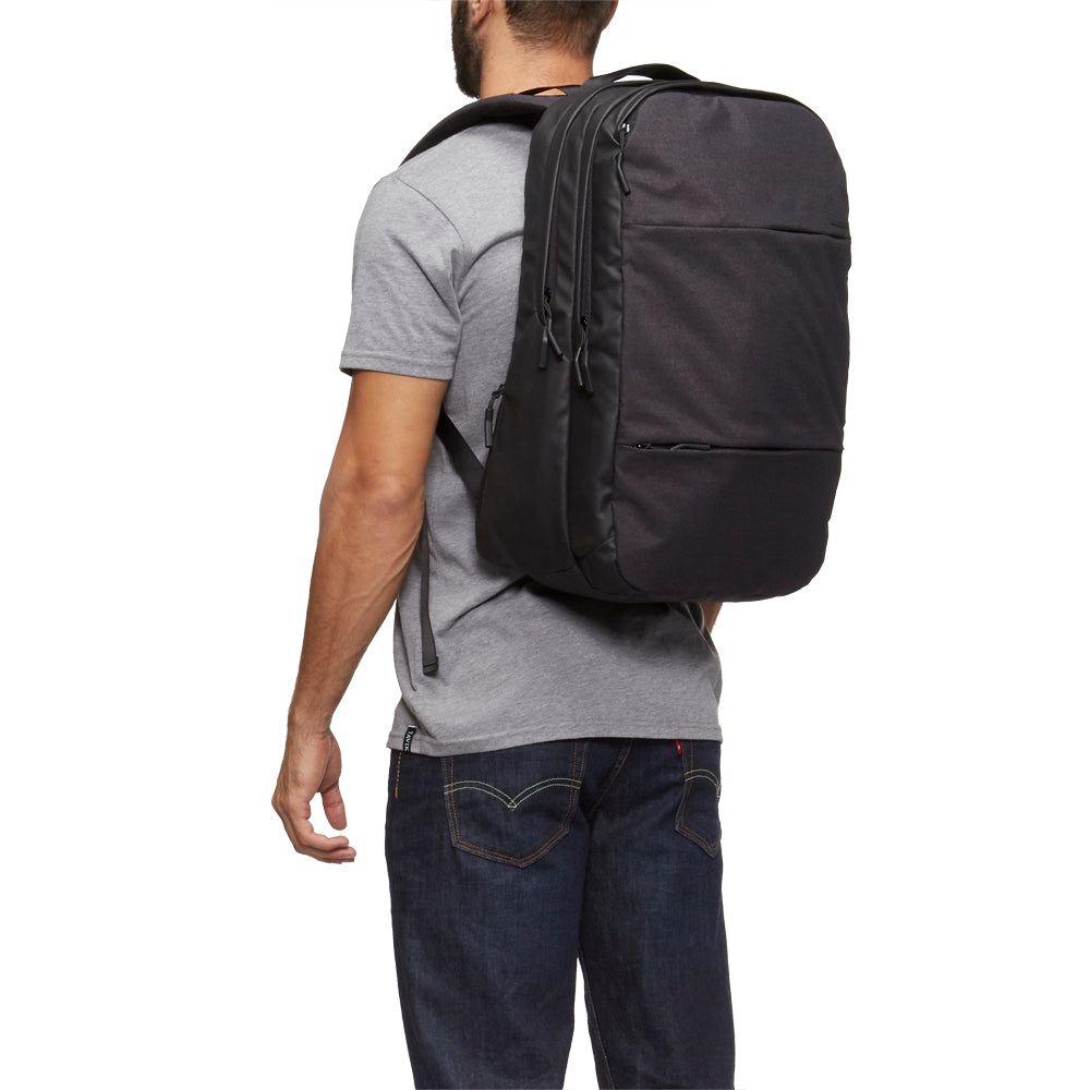 Heather Black | City Backpack - Heather Black