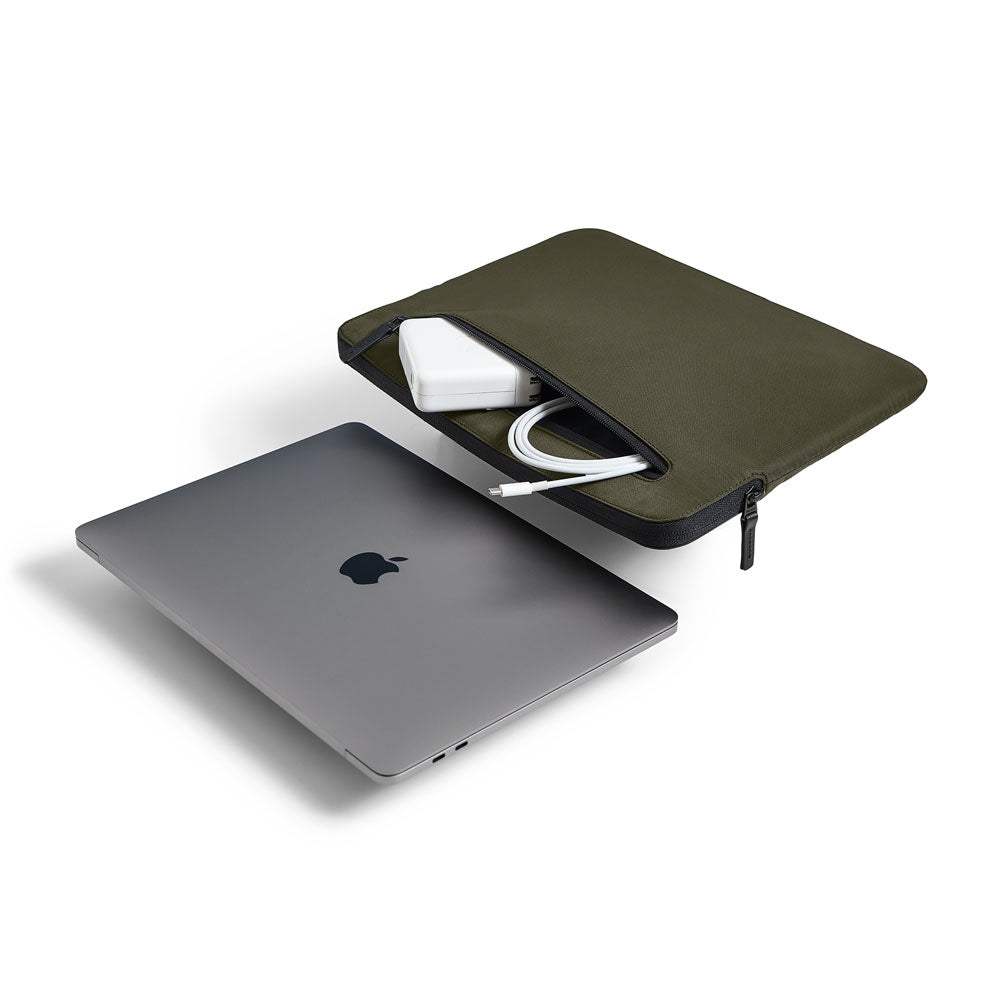 Olive | Compact Sleeve with Flight Nylon for MacBook Pro (13-inch, 2020 - 2012) - Olive