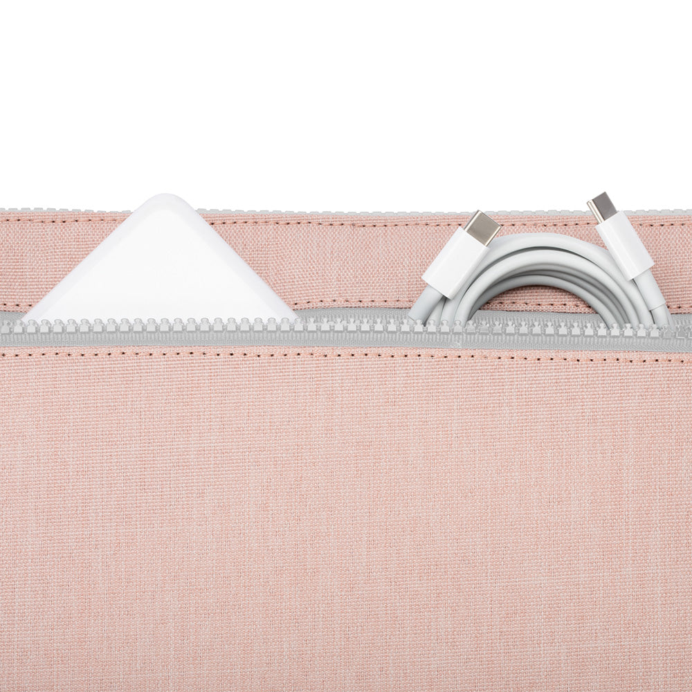 Blush Pink | Compact Sleeve with Woolenex for MacBook Pro (13-inch, 2020 - 2009) & MacBook Air (13-inch, 2020 - 2018) - Blush Pink