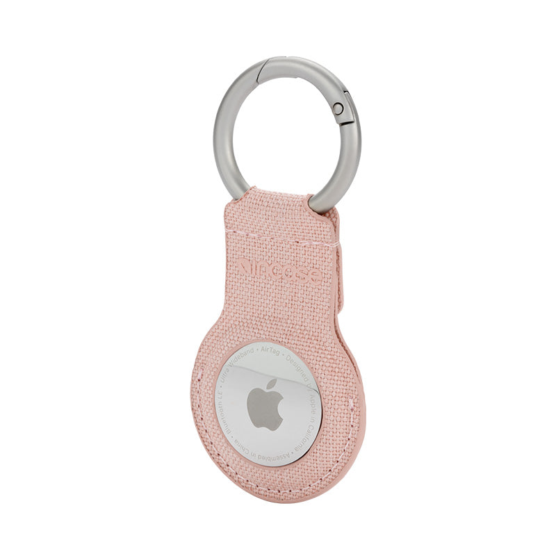 Blush Pink | Woolenex Key Clip for AirTag - Blush Pink