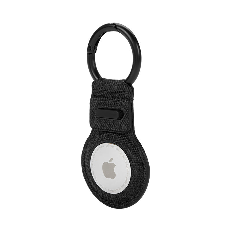 Graphite | Woolenex Key Clip for AirTag - Graphite