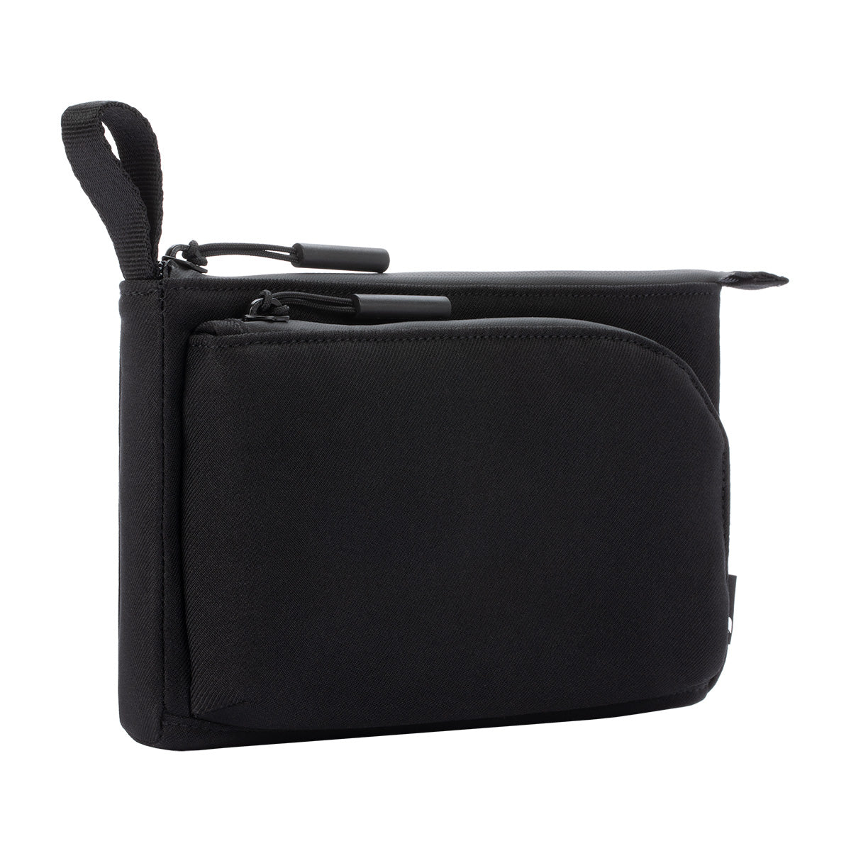 Black | Facet Accessory Organizer in Recycled Twill - Black